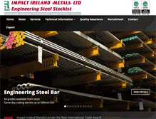 Tablet Screenshot of impactirl.ie